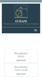 Mobile Screenshot of euraps.org